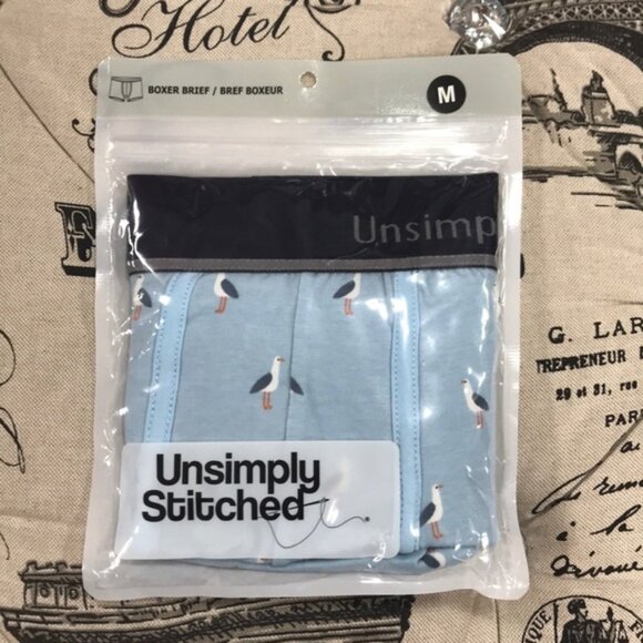 Unsimply Stitched Seagull Boxer Briefs - Picture 2 of 4